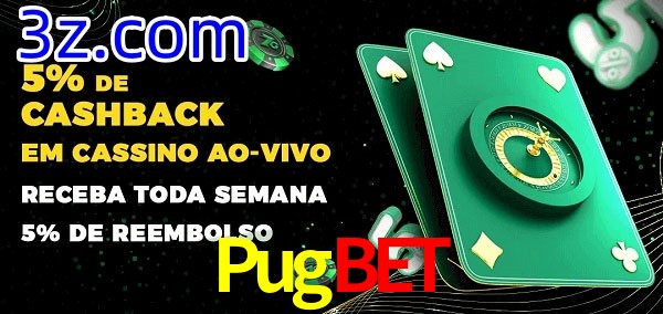 Promoções do cassino ao Vivo Pugbet